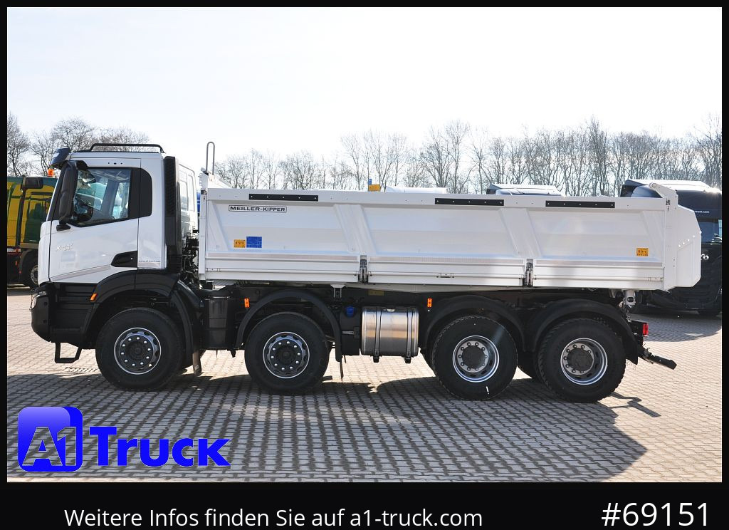 Camion benne IVECO X-Way 480, Meiller 3 Seiten Kipper,