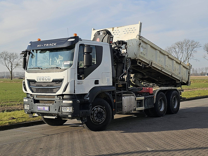 Camion benne Iveco AT260T45 TRAKKER HIAB XS144