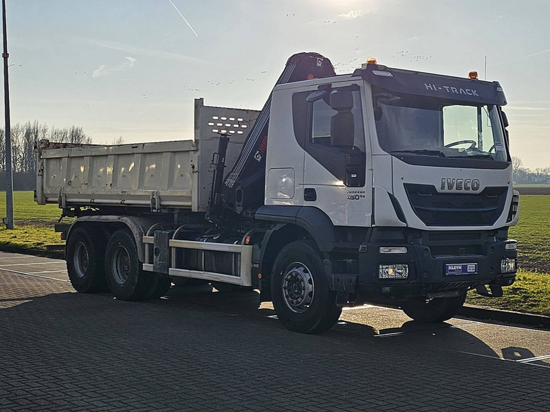 Camion benne Iveco AT260T45 TRAKKER HIAB XS144