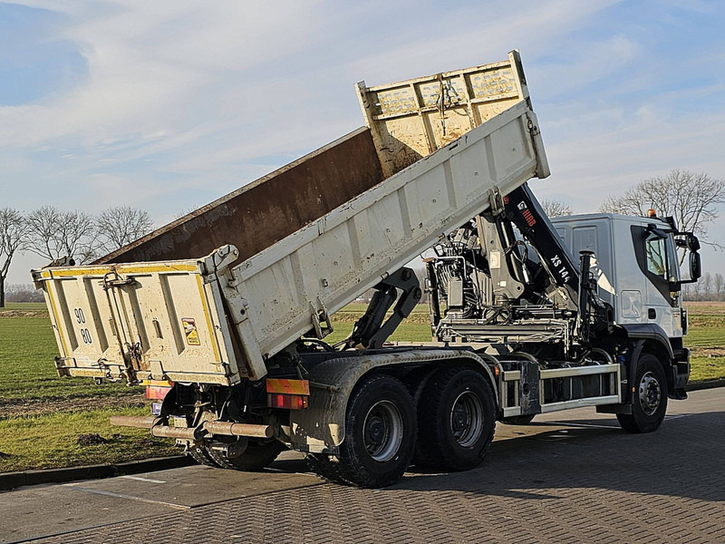 Camion benne Iveco AT260T45 TRAKKER HIAB XS144