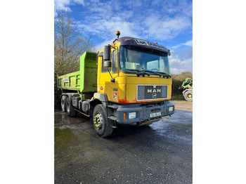 Camion benne MAN 33.403 tipper full steel - manual