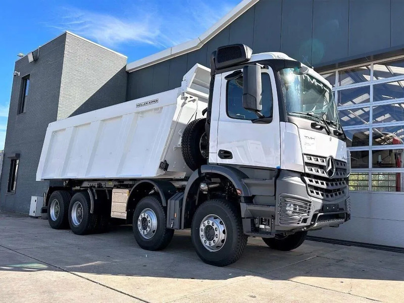 Camion benne Mercedes-Benz Arocs 4140 K 8x4 Meiller Tipper