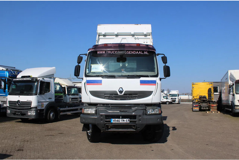 Camion benne Renault Kerax 410 + 6x4 + 3side tipper + spring + manual