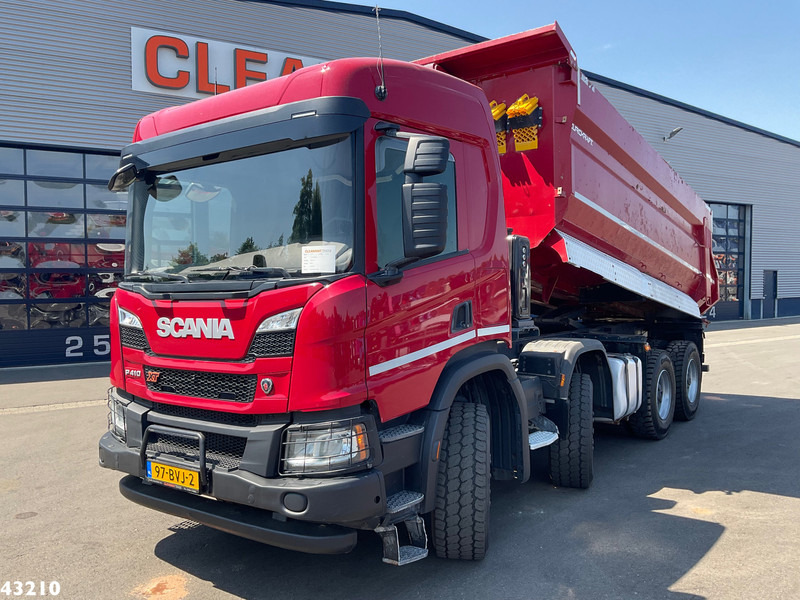 Camion benne Scania P 410 8x4 Kipper