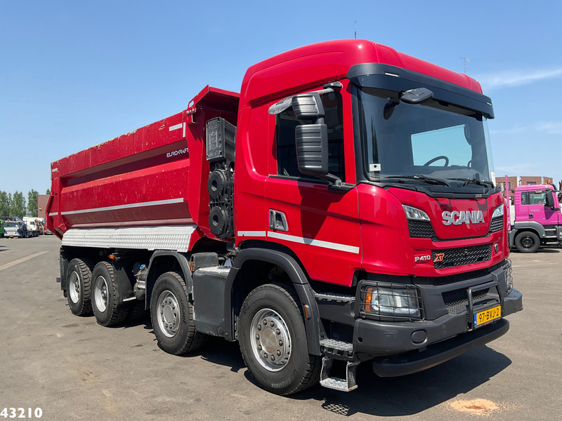 Camion benne Scania P 410 8x4 Kipper