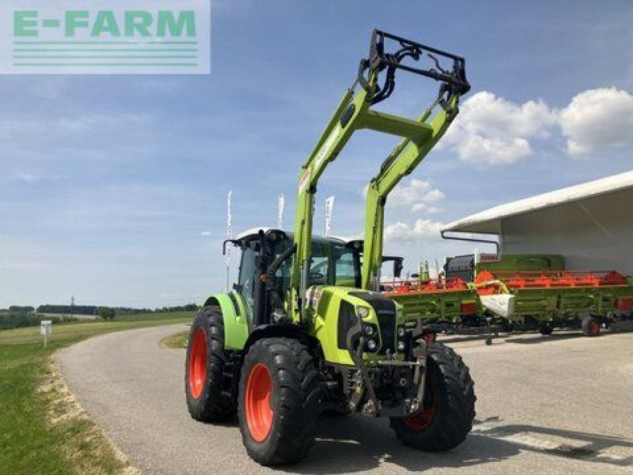 Tracteur agricole CLAAS arion 450 cis panoramic CIS