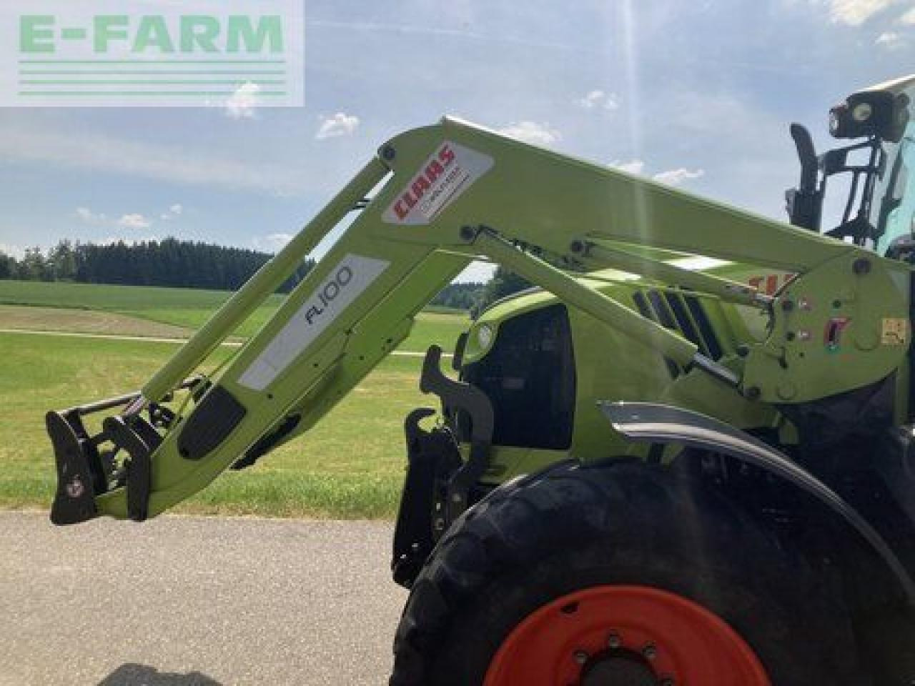 Tracteur agricole CLAAS arion 450 cis panoramic CIS