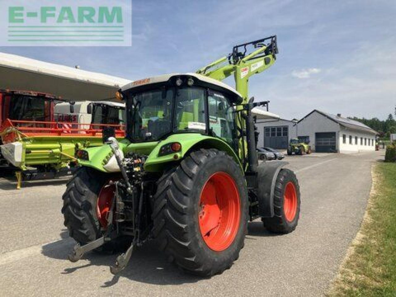 Tracteur agricole CLAAS arion 450 cis panoramic CIS