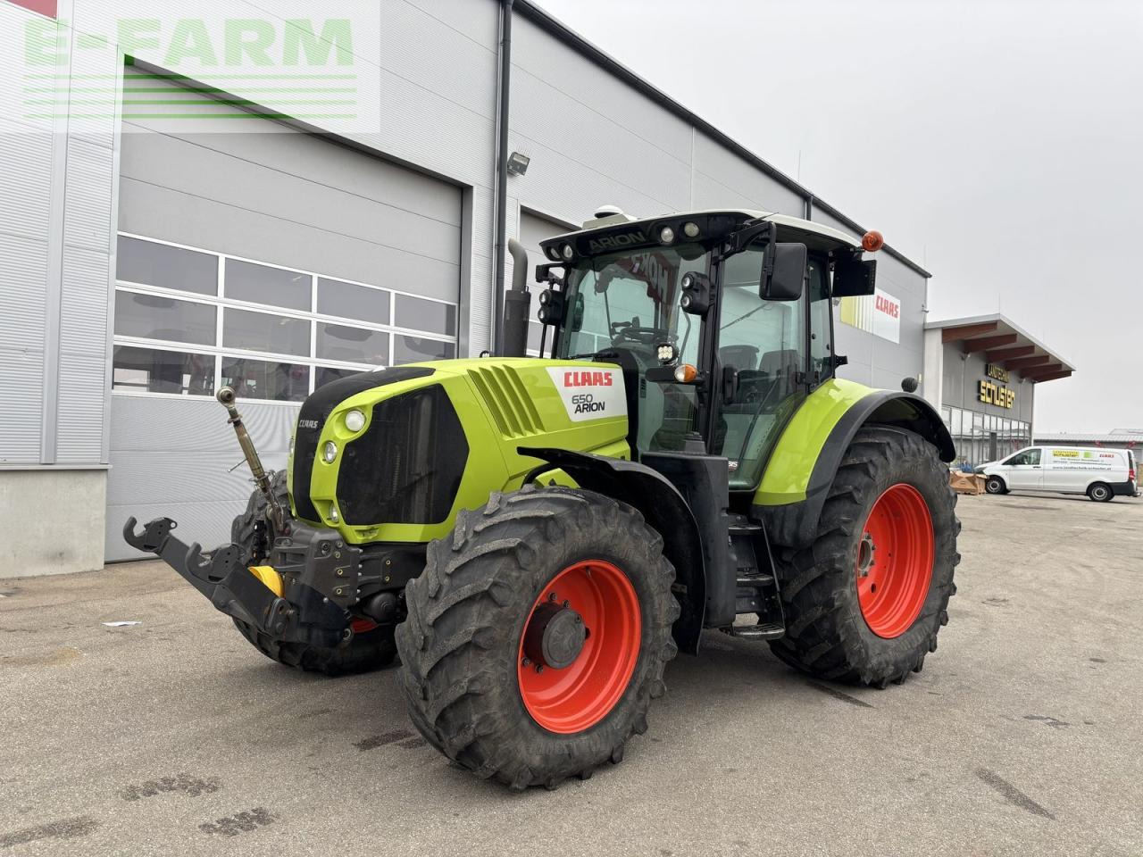 Tracteur agricole CLAAS arion 650 cebis hexashift HEXASHIFT CEBIS