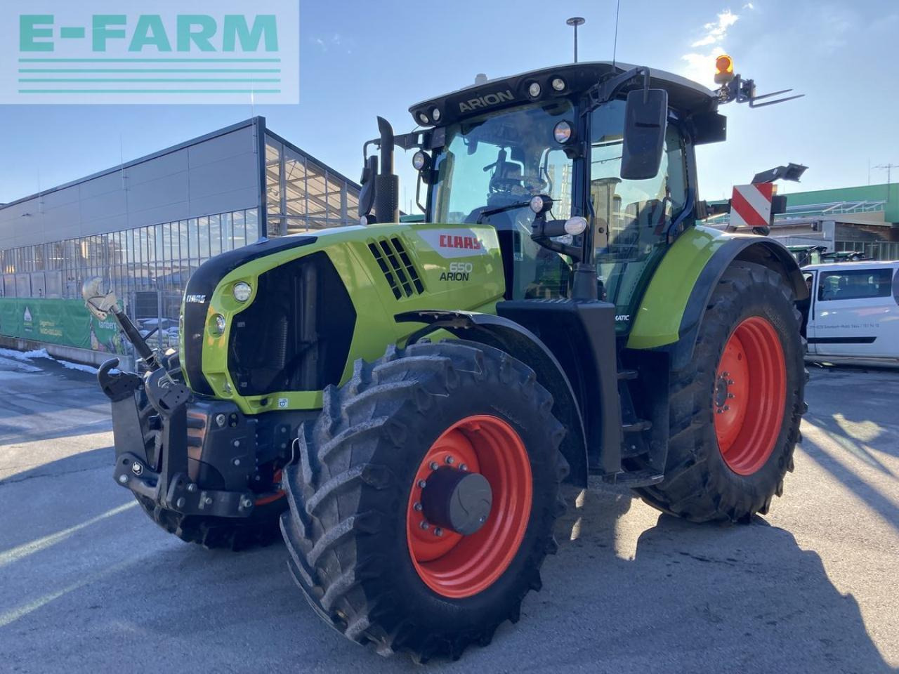 Tracteur agricole CLAAS arion 650 cmatic cebis CMATIC CEBIS