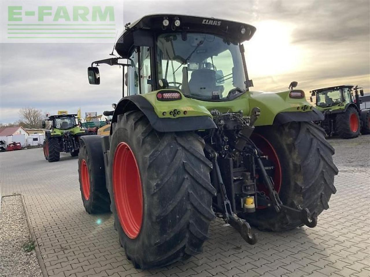 Tracteur agricole CLAAS arion 650 cmatic cebis CMATIC CEBIS