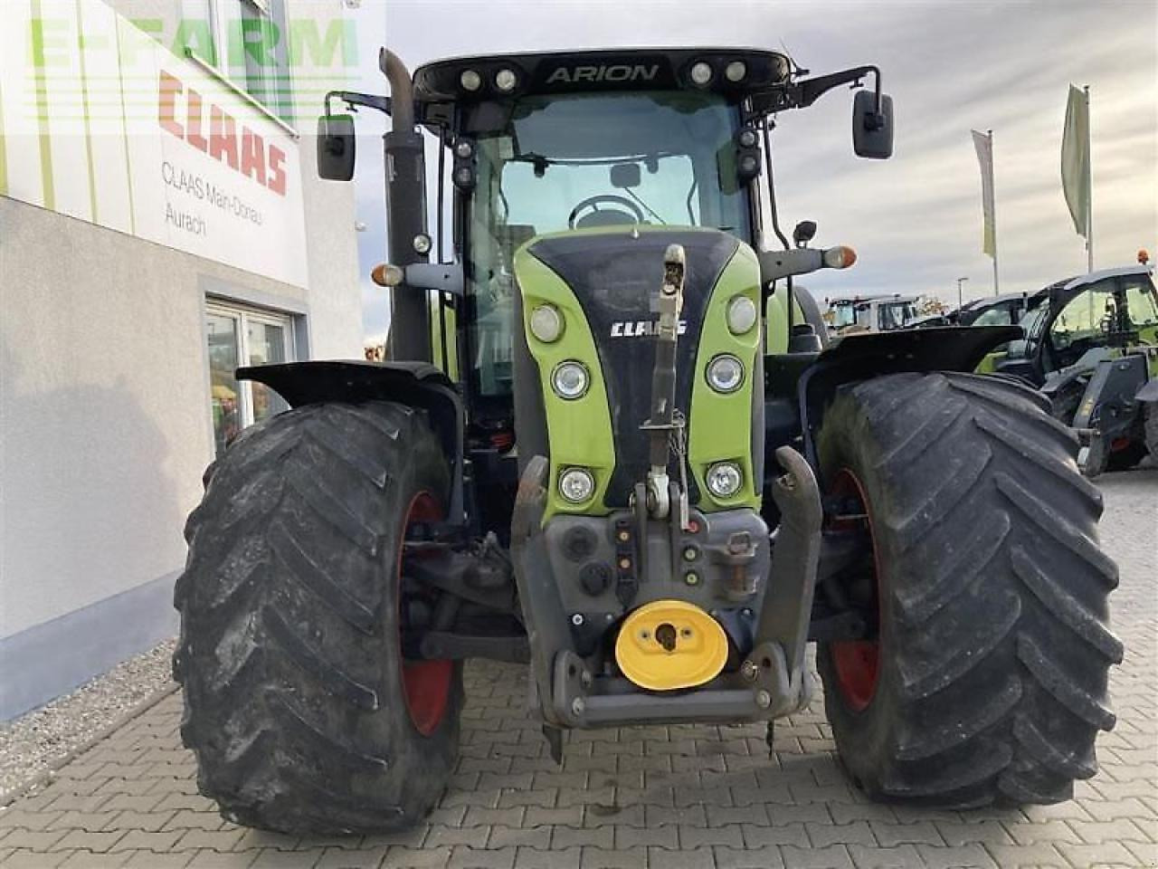 Tracteur agricole CLAAS arion 650 cmatic cebis CMATIC CEBIS