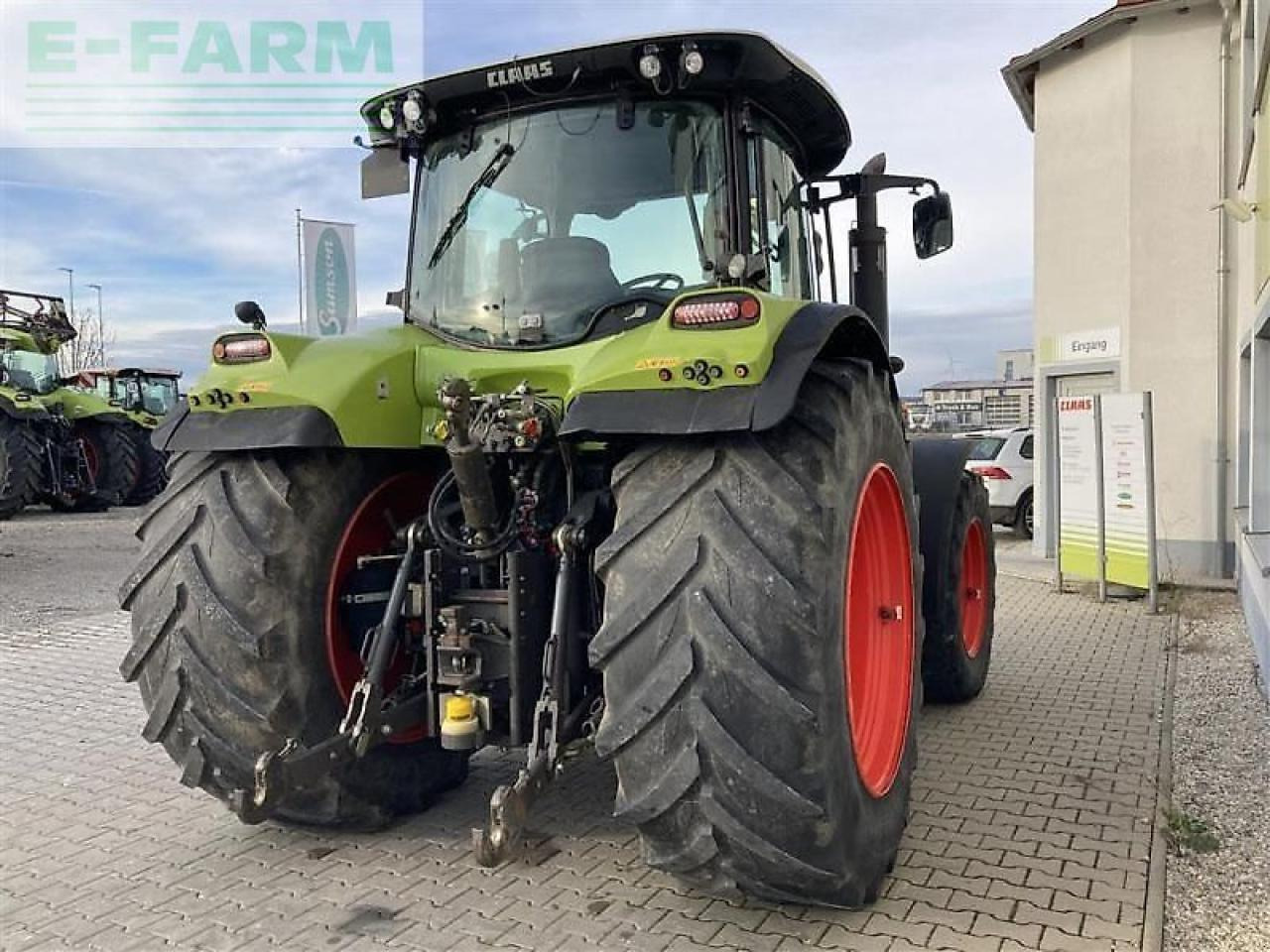 Tracteur agricole CLAAS arion 650 cmatic cebis CMATIC CEBIS