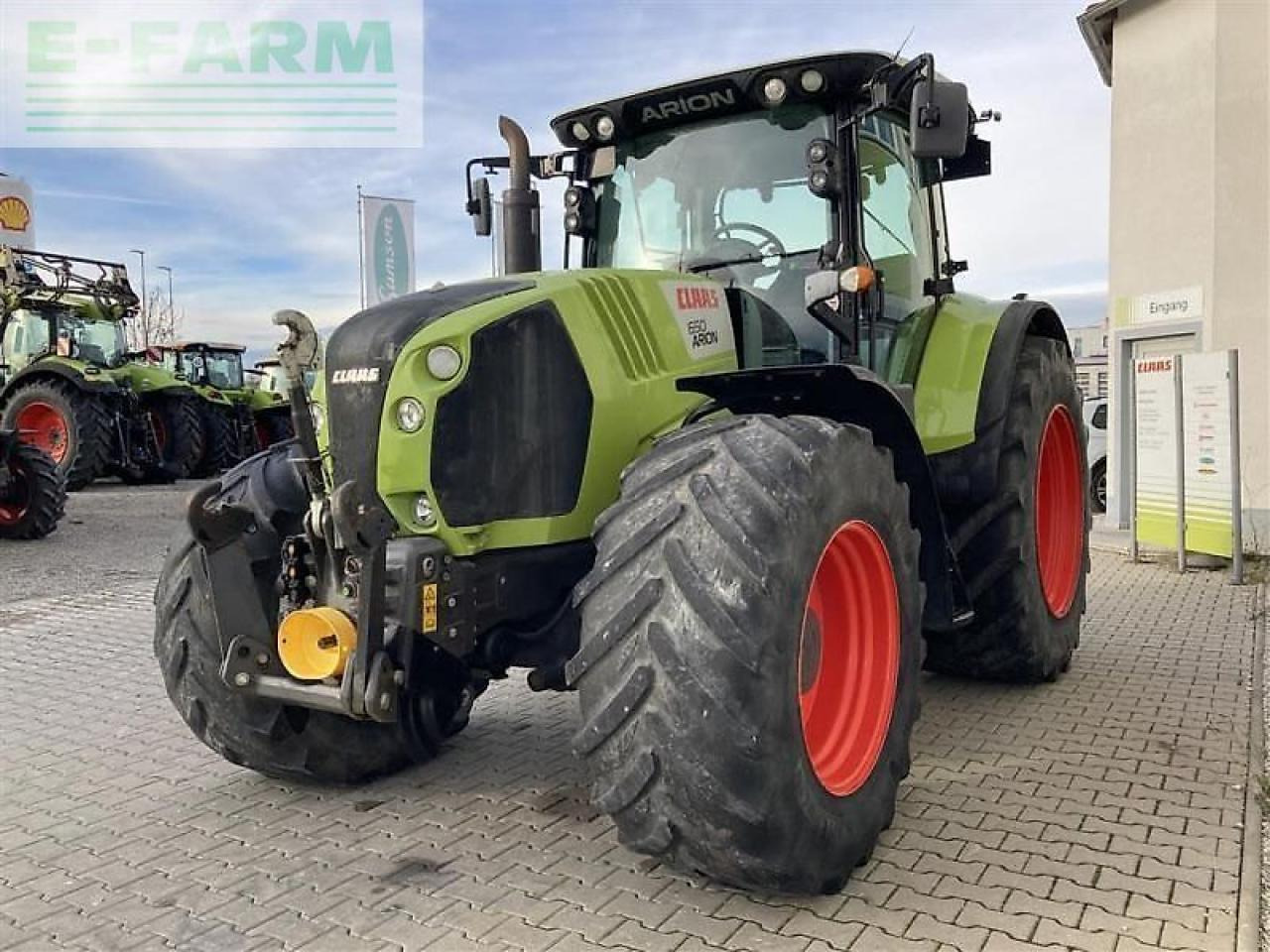 Tracteur agricole CLAAS arion 650 cmatic cebis CMATIC CEBIS