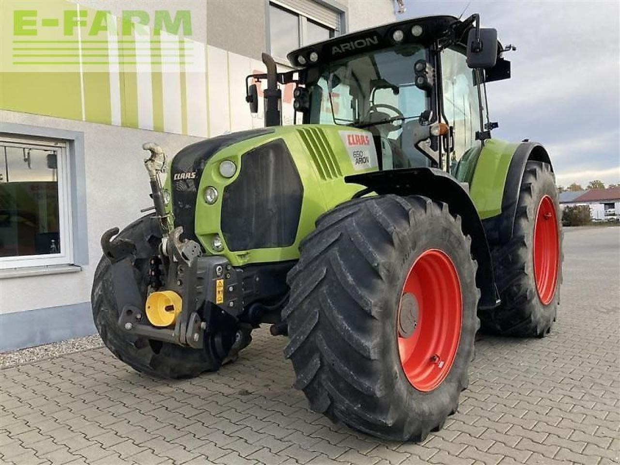 Tracteur agricole CLAAS arion 650 cmatic cebis CMATIC CEBIS