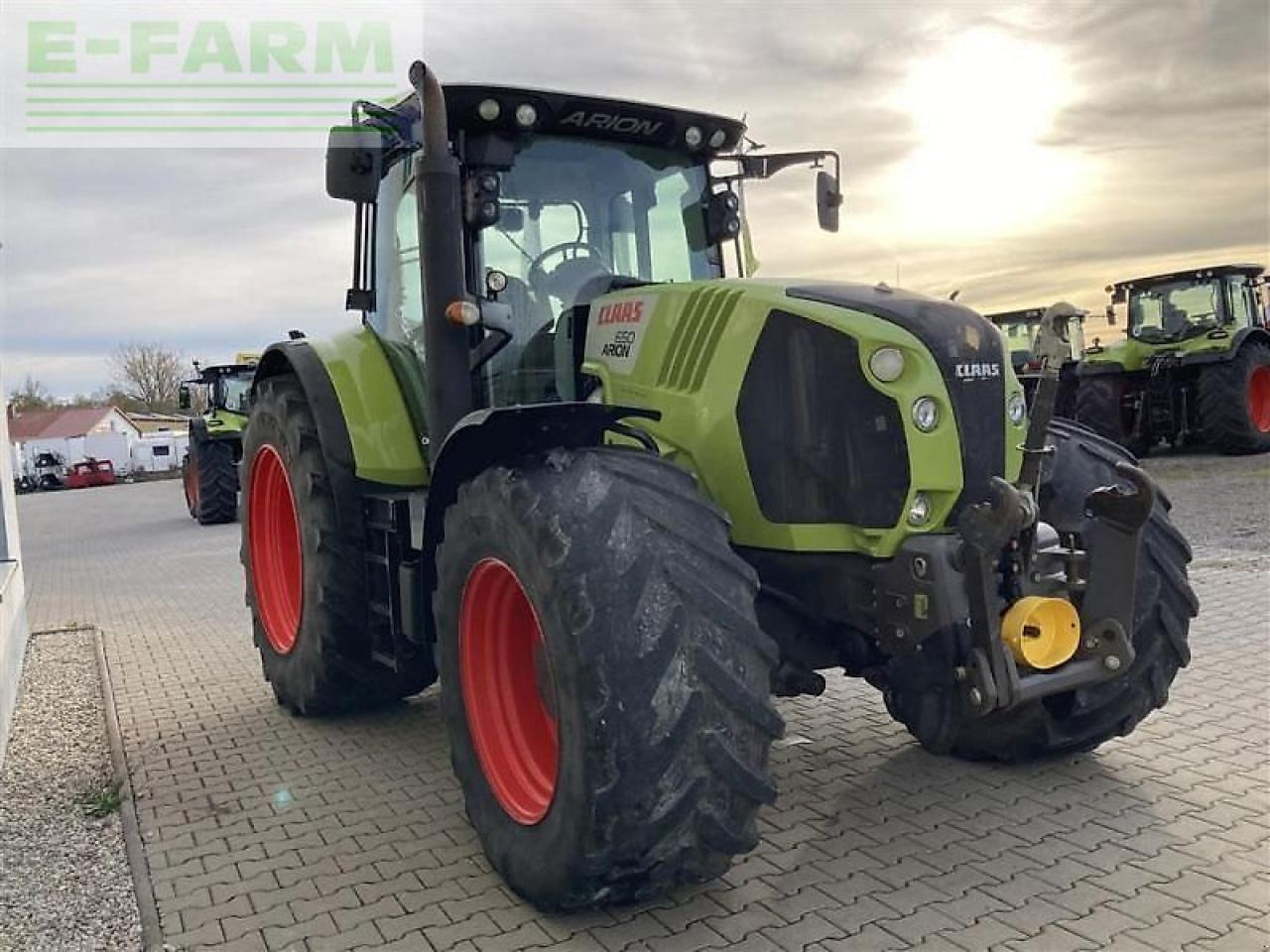 Tracteur agricole CLAAS arion 650 cmatic cebis CMATIC CEBIS