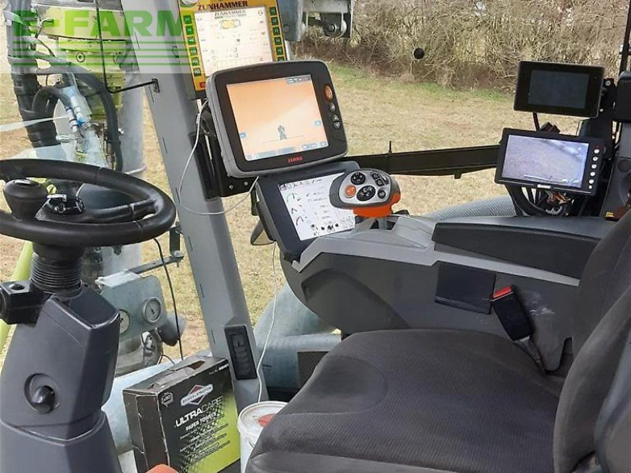 Tracteur agricole CLAAS xerion 4000 saddle trac SADDLE TRAC