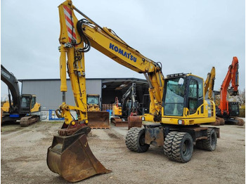 Pelle sur pneus Komatsu PW160-8