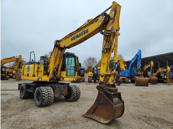 Pelle sur pneus Komatsu PW160-8