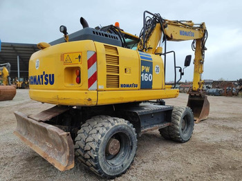 Pelle sur pneus Komatsu PW160-8