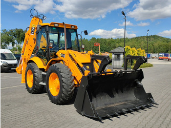 Tractopelle JCB 4CX Równe Koła Powershift Po Pełnym Tulejowaniu