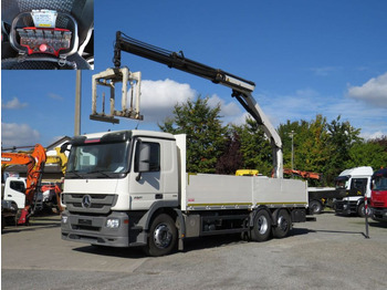 Camion grue MERCEDES-BENZ Actros 2541