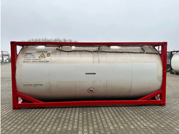 Cuve de stockage pour transport de carburant SINGAMAS 20FT ISO, 26.000L/1-COMP/3 BAFFELS/3 manholes, 5Y inspection: 06/2027