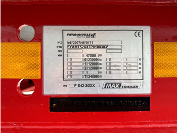 Semi-remorque surbaissé neuf Faymonville Maxtrailer 510 Tiefbett  Pendel