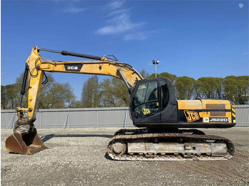 Pelle sur chenille JCB JS220LC