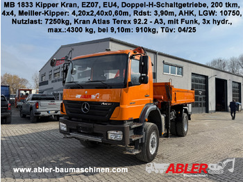 Camion benne MERCEDES-BENZ Axor 1833