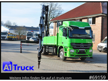 Camion grue MERCEDES-BENZ Actros 1844