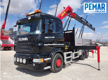 Camion grue SCANIA R 400