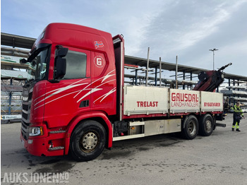 Camion grue SCANIA R 500