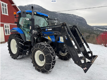 Tracteur agricole NEW HOLLAND T6020