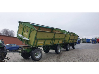 Benne agricole Przyczepa transportowa Krone KRONE DK225 / 16 Przyczepa Krone wywrotka 3 s…