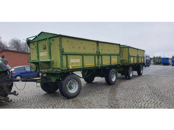 Benne agricole Przyczepa transportowa Krone KRONE DK225 / 16 Przyczepa Krone wywrotka 3 s…