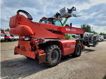 Chariot télescopique Manitou MRT 2540 Privilege - 25 m basket forks telehandler