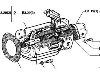 Pompe hydraulique NEW HOLLAND