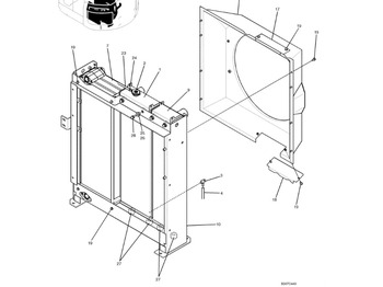 Radiateur NEW HOLLAND