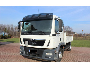 Camion benne MAN TGM 12 250 EURO 6 BLOKADA MOSTU