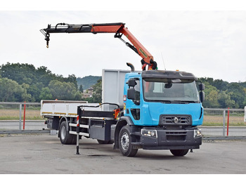 Camion grue, Camion plateau Renault C 320 * PK 12002 EH A + FUNK * TOPZUSTAND