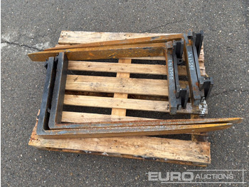 Matériel de chantier Pallet Forks 1200mm (4 of)