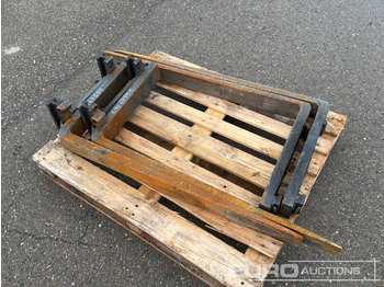 Matériel de chantier Pallet Forks 1200mm (4 of)