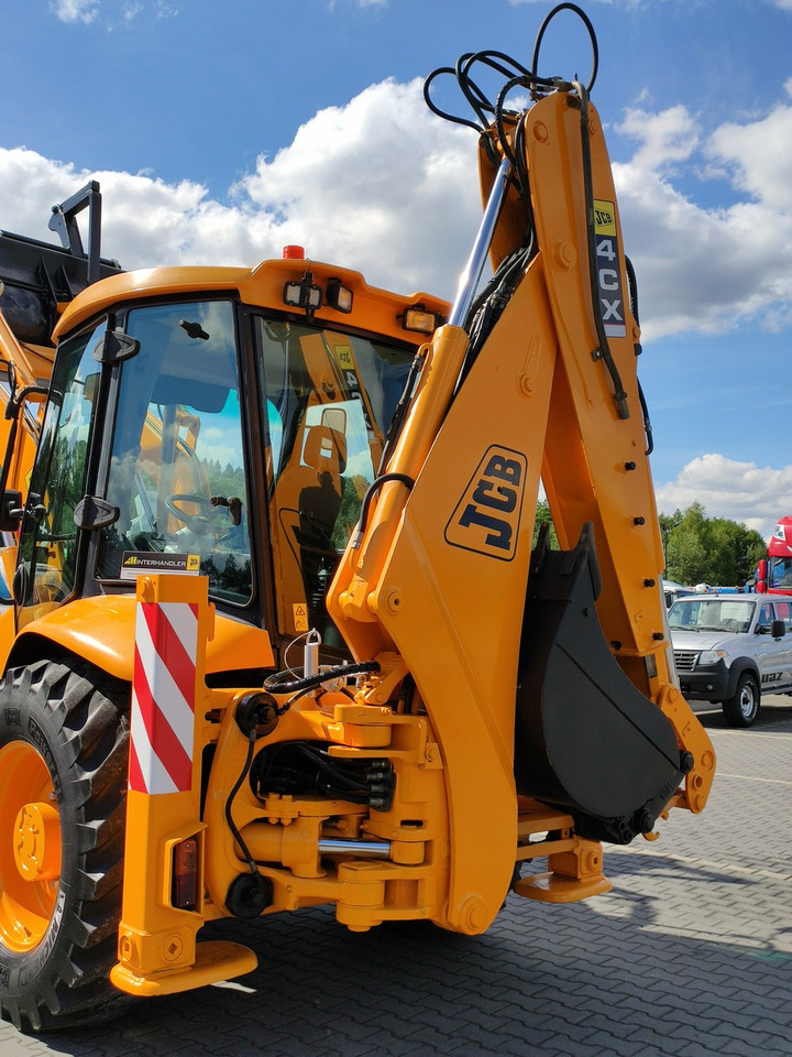 Tractopelle JCB 4CX Równe Koła Powershift Po Pełnym Tulejowaniu