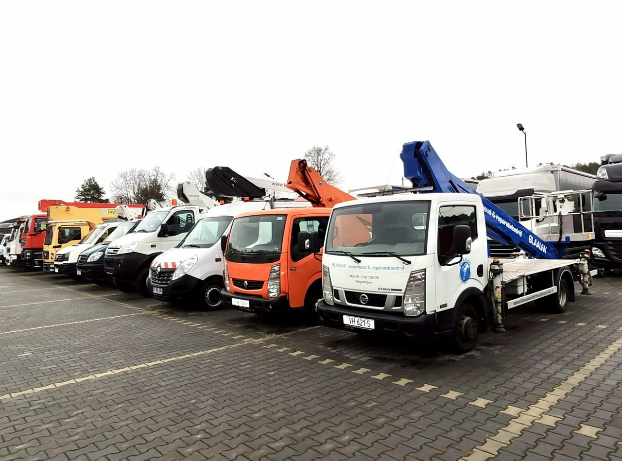 Camion avec nacelle Nissan Cabstar