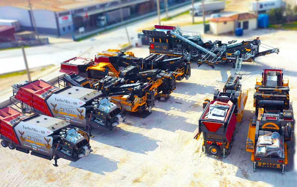 Concasseur à mâchoires neuf FABO MOBILE JAW CRUSHER