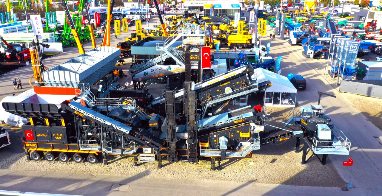 Concasseur à mâchoires neuf FABO MOBILE JAW CRUSHER