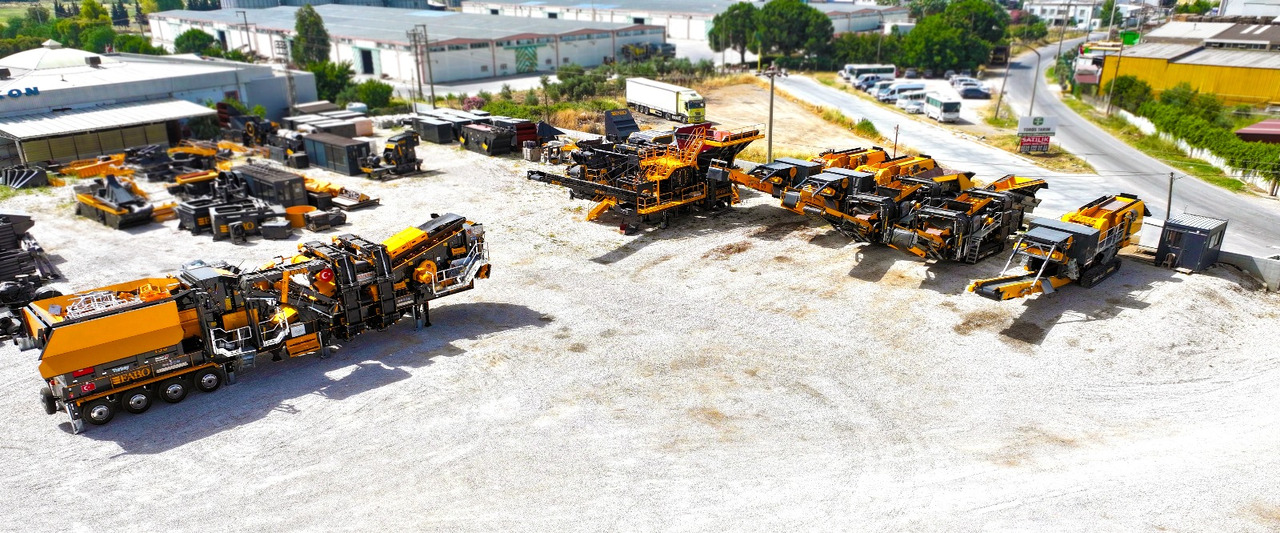 Concasseur à mâchoires neuf FABO MOBILE JAW CRUSHER