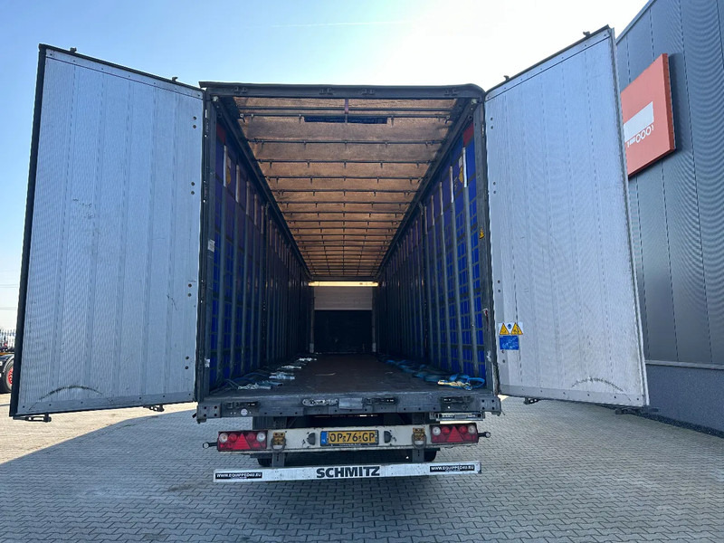 Semi-remorque rideaux coulissants Schmitz Cargobull TOP: schijfremmen, rongpotten, gegalvaniseerd, XL, Huckepack, 2 x22 vert. al. planken, NL, APK, meer beschikbaar