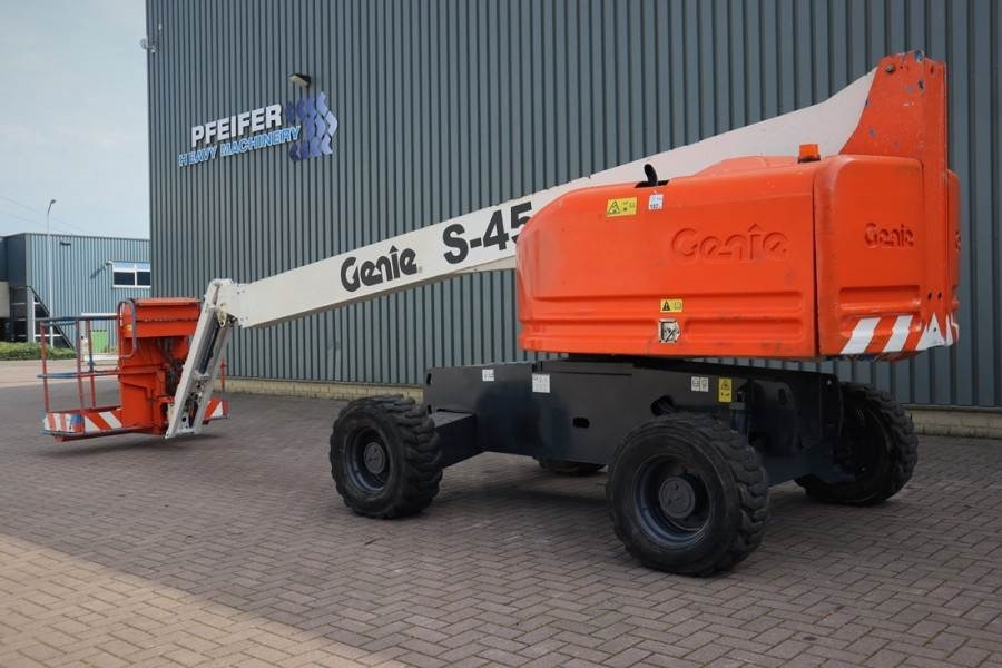 Nacelle télescopique Genie S45 Valid inspection, Diesel, 4x4 Drive, 15.72 m W